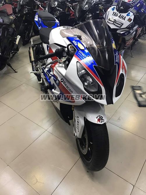 Can ban BMW S1000RR 2015 Trang Xanh Da Troi Do o TPHCM gia lien he MSP #624972