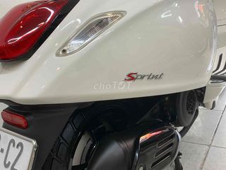 vespa trắng đèn led hai tầng