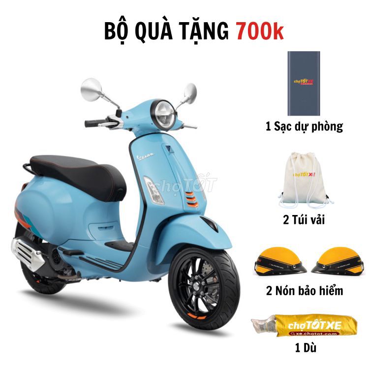 VESPA PRIMAVERA S 125 - MIỄN PHÍ RỬA XE TRỌN ĐỜI