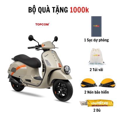 VESPA GTV 300 ABS HPE TẶNG NGAY BỘ QUÀ ĐỘC QUYỀN