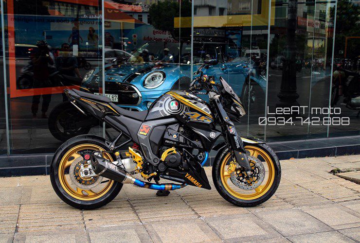 "Xe no" Yamaha FZ-S 150 do sieu moto cua dan choi Viet-Hinh-6