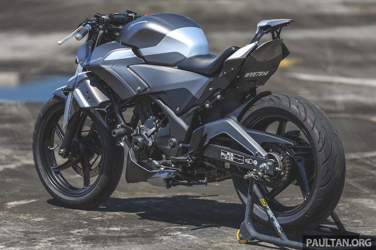 Xem xe moto Honda CBR250R “bien hinh” robot sieu khung-Hinh-9