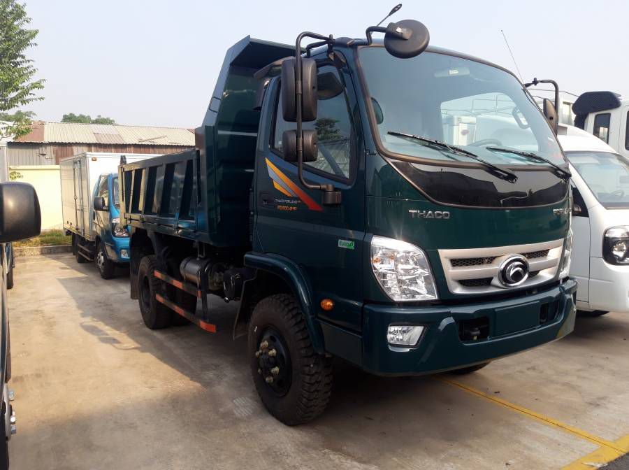 xe ben 5 tan THACO / dong co FAW / thung 4,1 khoi / LH 0938 808 946