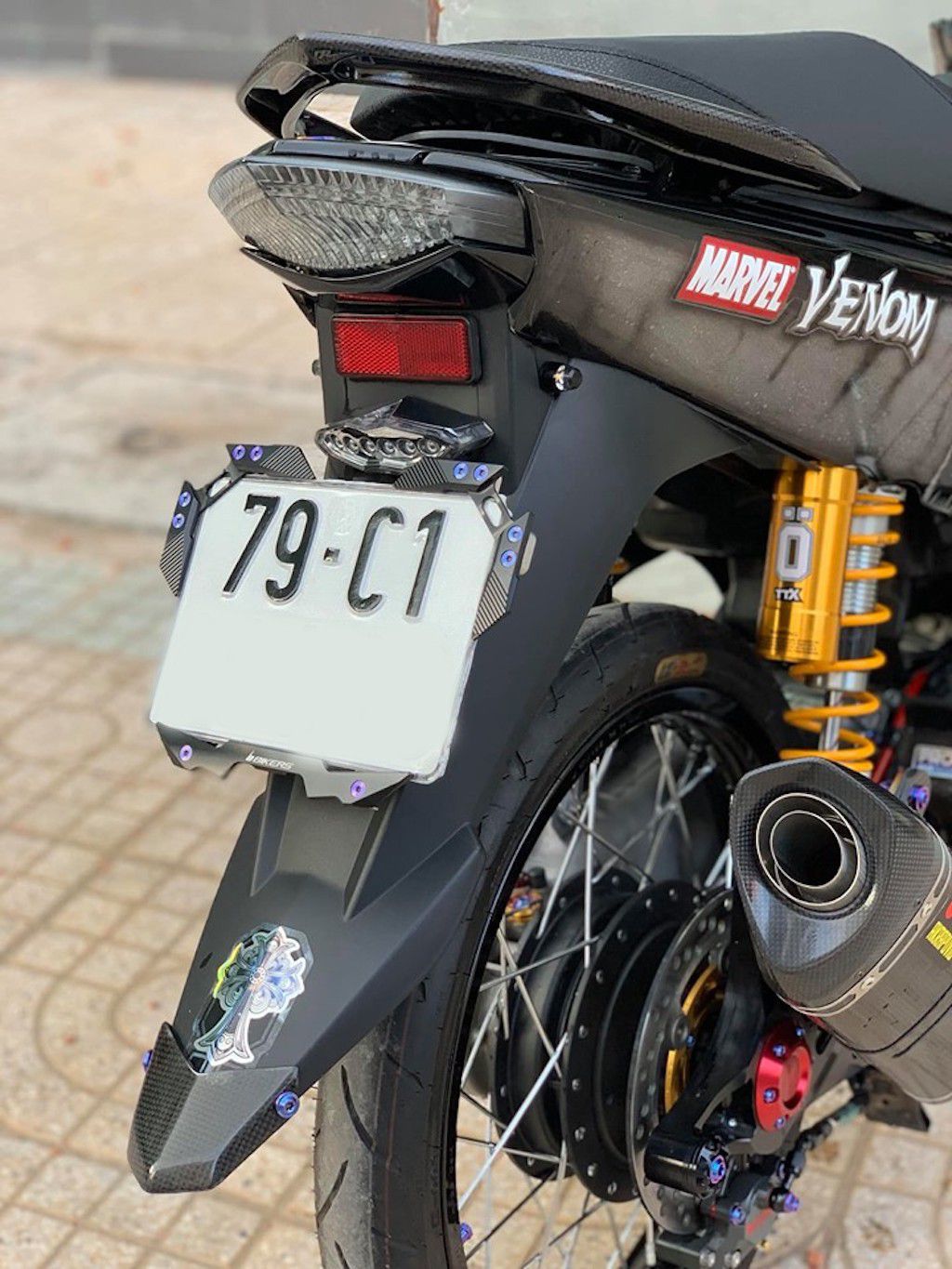 Yamaha Nouvo SX độ “khủng” bậc nhất Việt Nam, tiền đồ chơi hàng trăm triệu ảnh 7