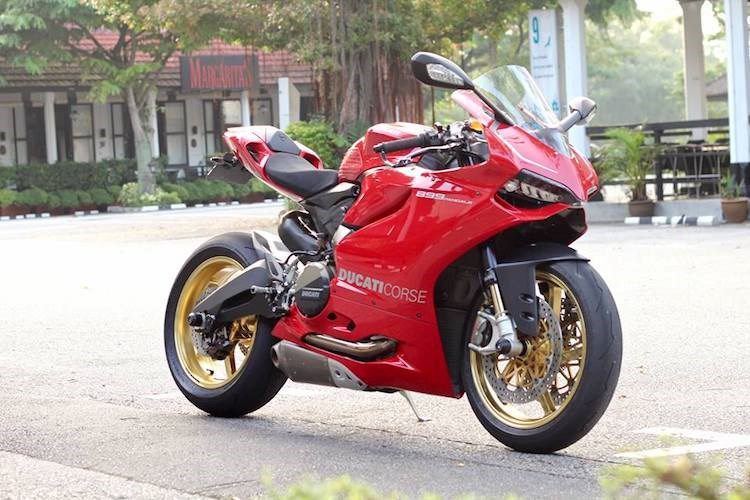 Sieu moto Ducati 899 do nhe nhung chat o Sai Gon