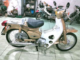 Honda Cub 84 50cc màu đồng xe có đề bstp