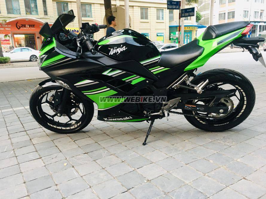 Kawasaki Ninja 300 ABS mau xanh 2018 bien HN o Ha Noi gia 105tr MSP #1054967