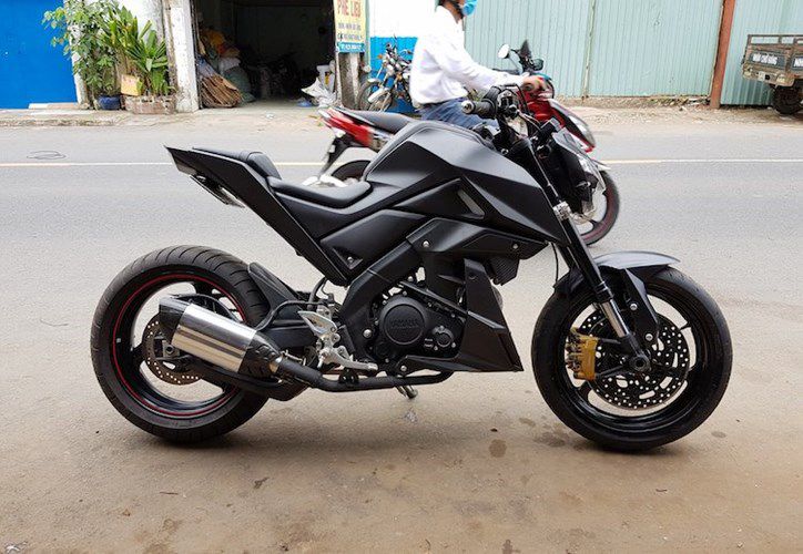 Tho Viet do "xe coi" Yamaha TFX150 phong cach moto PKL-Hinh-2