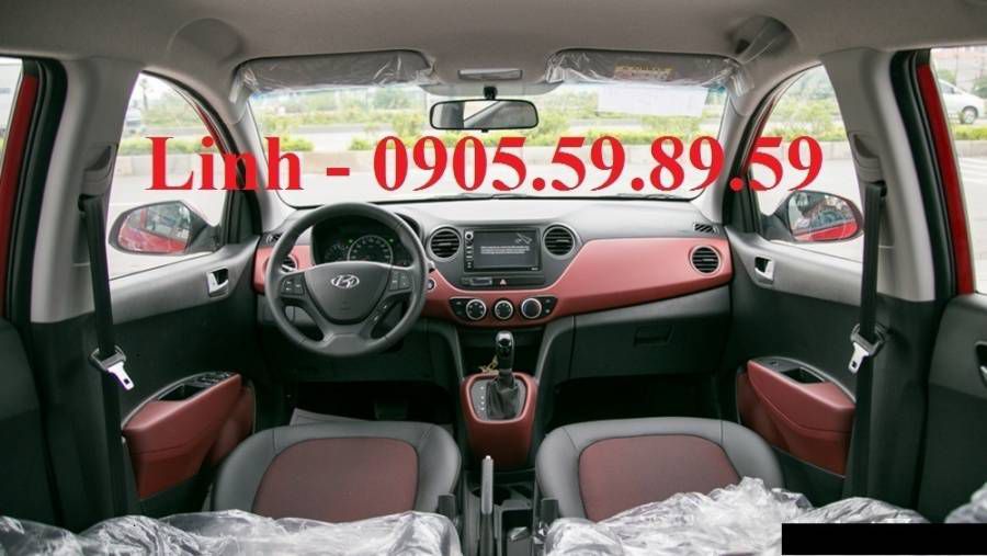 Hyundai i10 2019 Da Nang, Ho tro tra gop, Ho tro Grab - giay to. Lien he: 0911.307.988 - Huu Linh