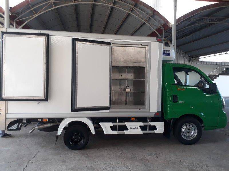 Xe tai kia 1.9 tan Thung 3.2m mau trang 2019 - Ho Tro Vay NH 80% - LH: 0938.903.187