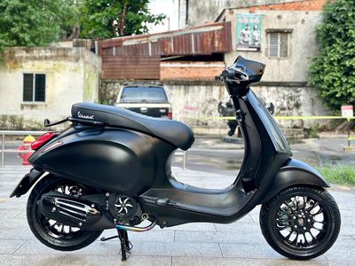 Vespa 125cc.Đen Nhám Sposty Tuyệt Đẹp.Kiểng Nhẹ