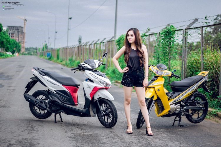 Chan dai Viet ben "xe no" Yamaha 125ZR hon 200 trieu-Hinh-9