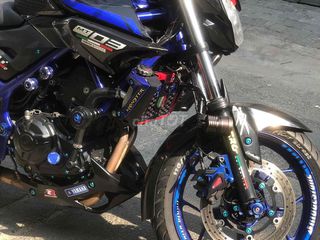 yamaha MT03 ..lên đồ chơi fun..SD kỹ máy móc zin