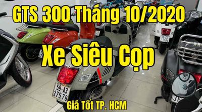 Super Gts 300i -T10/1020Chính chủ BSTP Xe Cọp