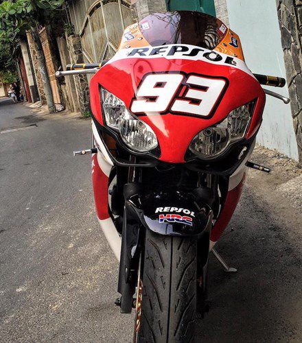 Tho Viet “bien hinh” Honda 250 thanh sieu moto 1000cc hang khung-Hinh-3