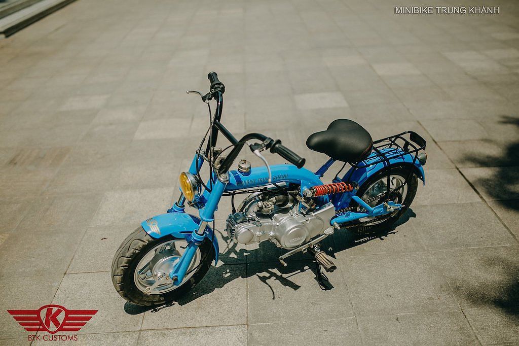 Người Việt tự mày mò thiết kế minibike “tí hon” từ động cơ Honda ảnh 2