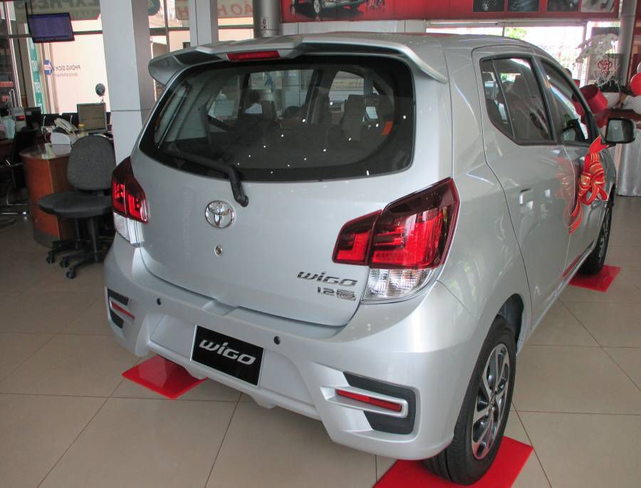 Ban Toyota Wigo 1.2AT 2019 moi Ho Chi Minh Chi can 115tr nhan xe ngay, Co du mau xe giao ngay toan quoc.