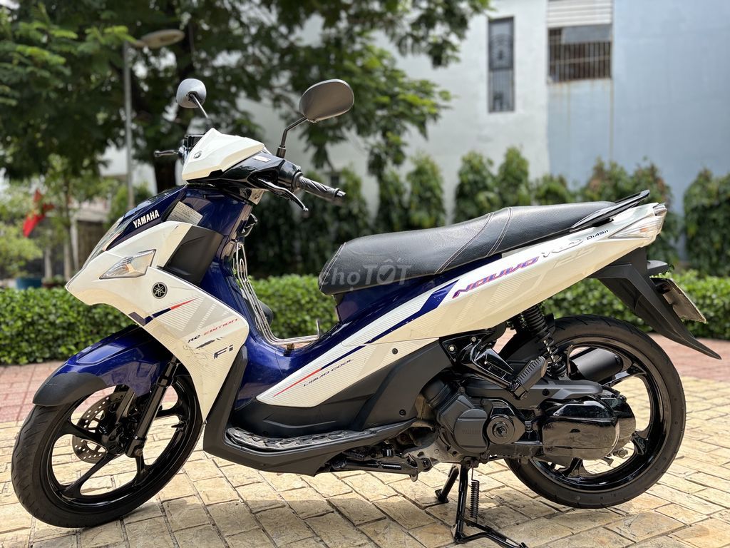 Yamaha Nouvo 6 mau trắng xanh xe keng