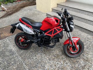 cần bán moto DUCATI Monster 110cc Đen Đỏ  bs sài gòn