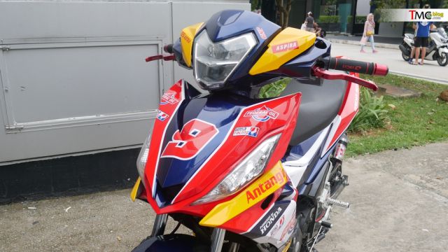 Winner 150 do sieu da theo phong cach Moto2 tai truong dua Malaysia - 3