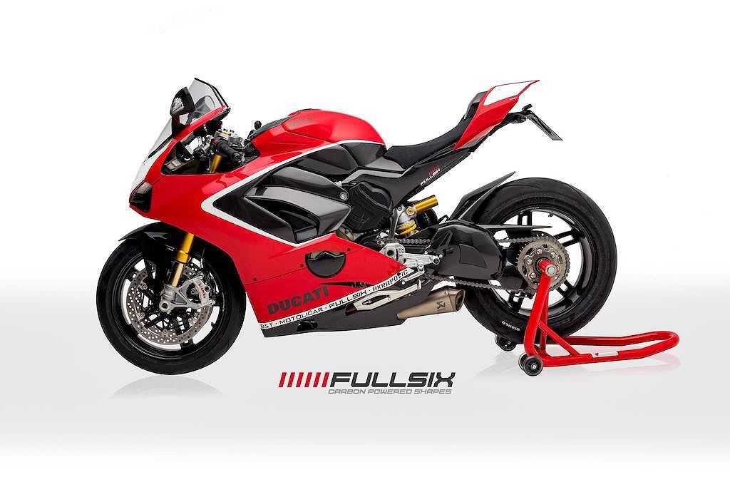 Soi từng ngóc ngách superbike Ducati Panigale V4 độ full carbon Fullsix ảnh 10