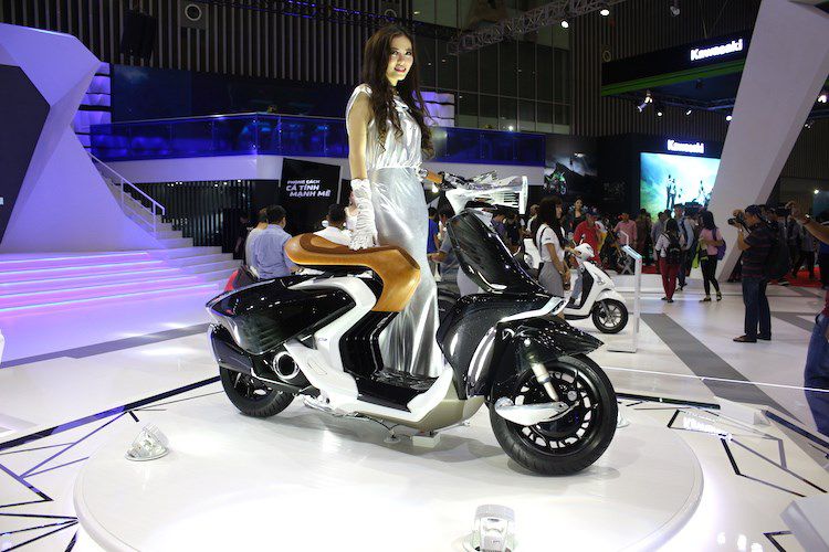 Diem mat xe may tham du Vietnam Motorcycle Show 2017-Hinh-4