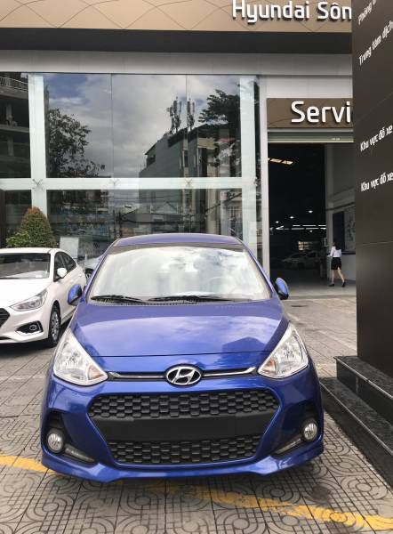 Hyundai I10 2019 Da Nang, Co san giao ngay, Qua Tang hap dan, Ho tro Grab - Vay 80% gia tri xe. Lien he: 0905.59.89.59