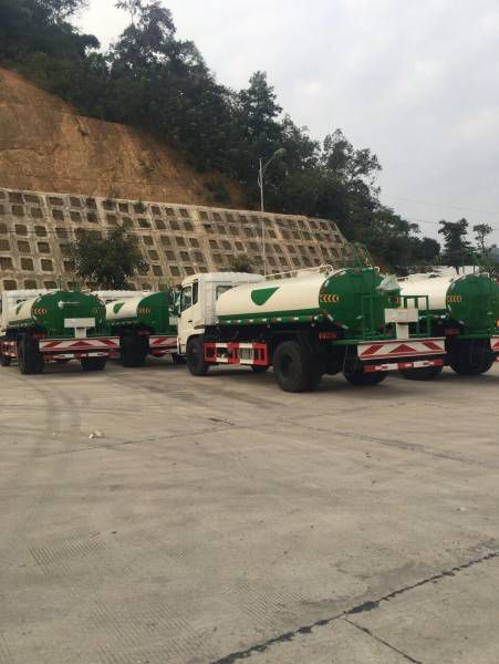Ban Dongfeng xe phun nuoc 2019, khi thai EURO 5