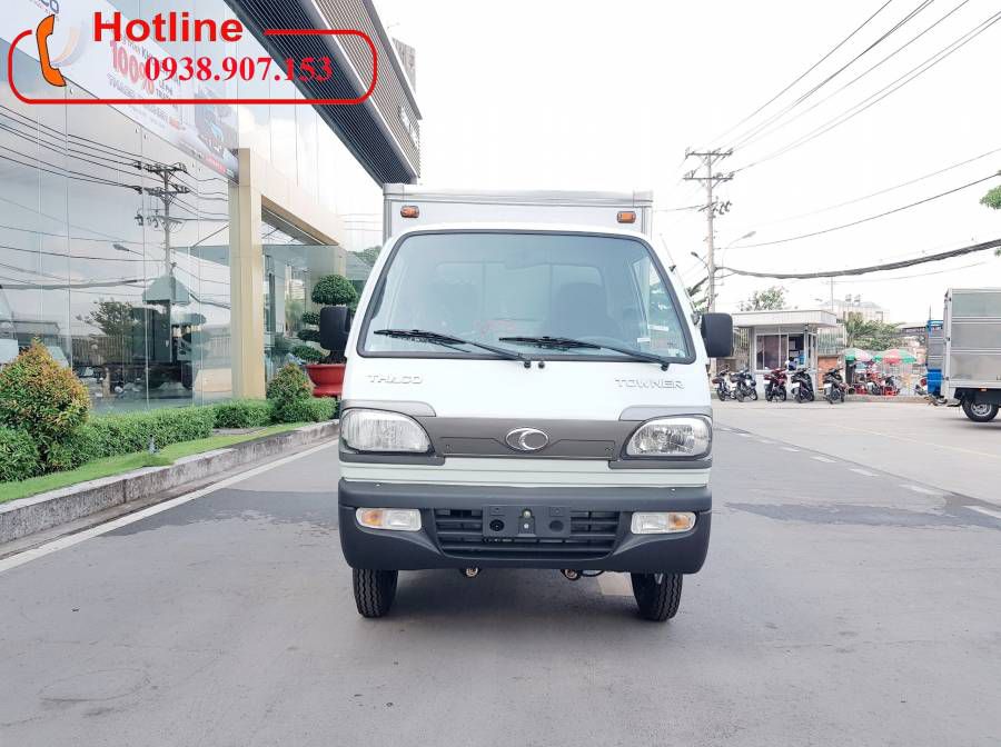 BAN XE TAI THACO TOWNER800-THUNG DAI 2,1M-TAI TRONG 900KG-PHU HOP DI CHUYEN NOI THANH