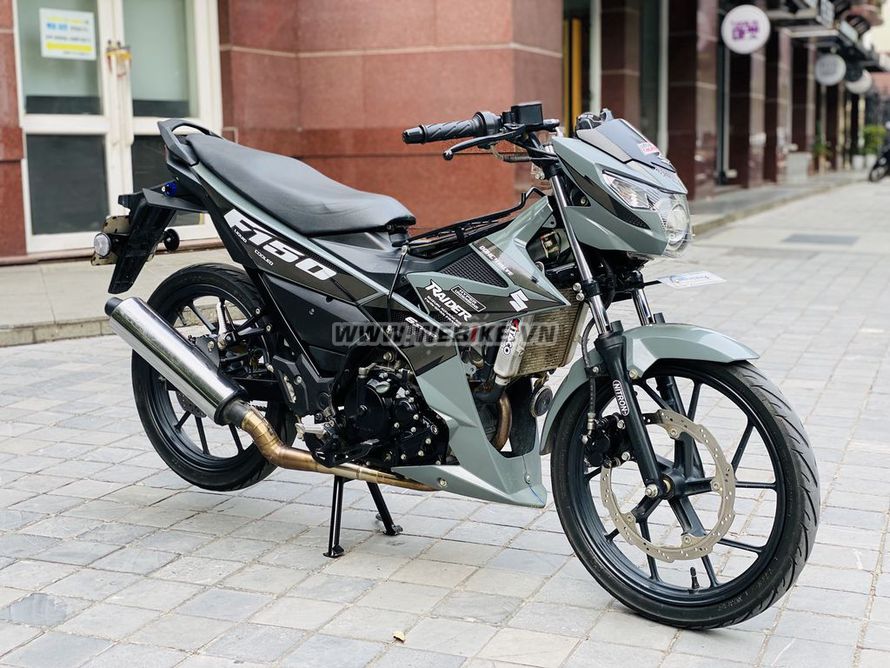 Suzuki Satria 150 Fi Xam Ghi 2022 Nhap Thai 99% o Ha Noi gia 26.5tr MSP #2223893