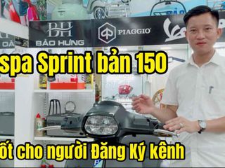 Vespa Sprint 150 Modell 2022 BSTP bao zin toàn bộ