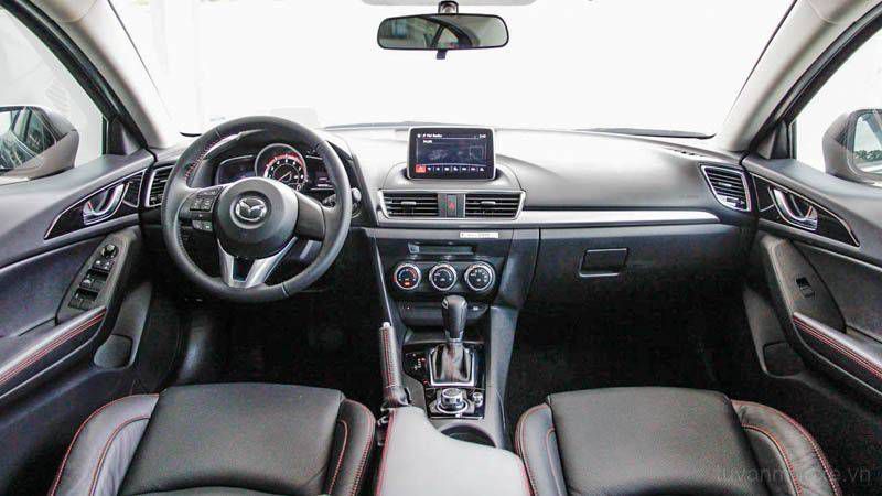 Can ban xe Mazda 3 ban 1.5 sx nam 2016 mau trang