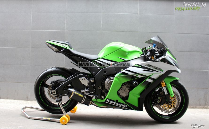 Can ban Kawasaki Ninja ZX6R ABS 2015 Xanh La Trang o TPHCM gia 395tr MSP #573699