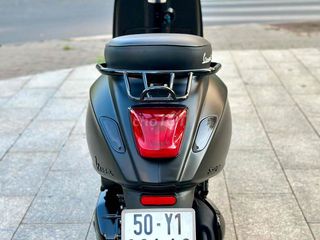 Vespa 125cc.Đen Nhám Sposty Tuyệt Đẹp.Kiểng Nhẹ