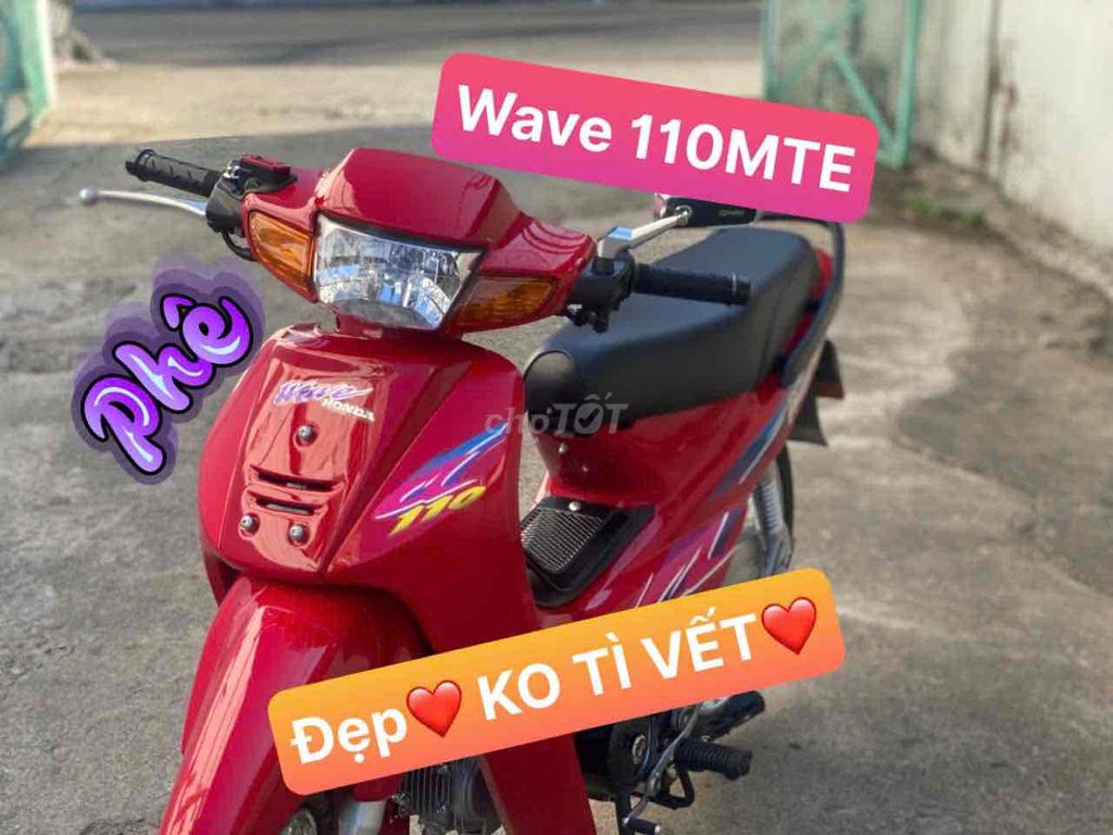 [SIÊU PHẨM ] Honda Wave 110 Thái pô lớn+ĐĨAđẹpmê