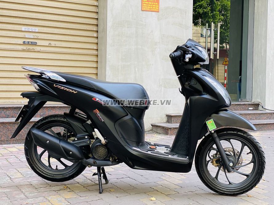 Honda Vision 110 Fi Den Nham 2022 Ban Dac Biet o Ha Noi gia 26.8tr MSP #2237848