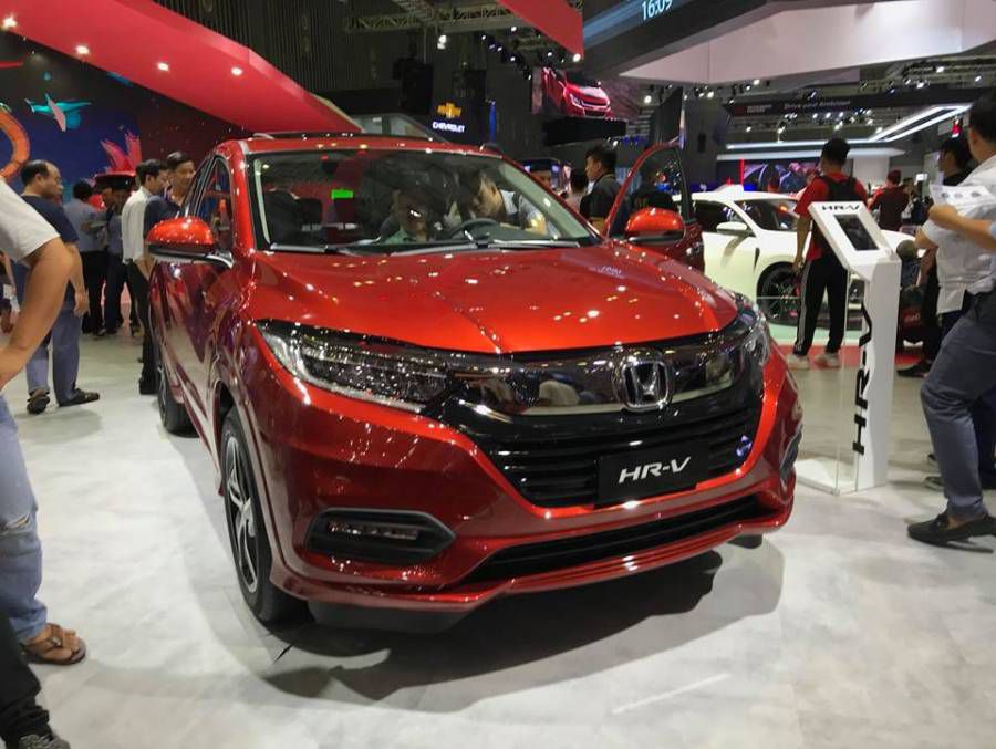 Ban Honda HR-V L mau do , xe giao ngay