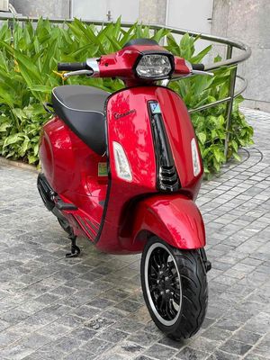 Vespa Sprint iget ABS 2022 Đỏ Cherry Mới 99%