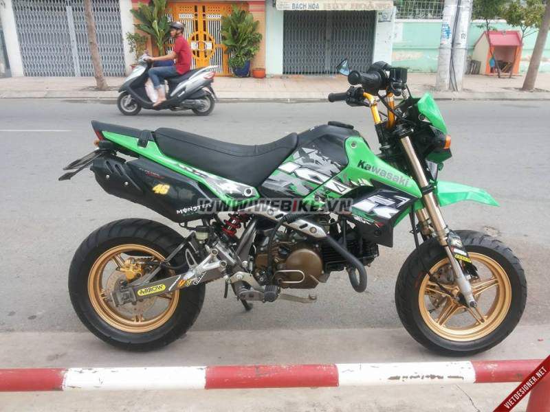 Can ban Kawasaki KSR 110 2013 Xanh La Trang o TPHCM gia lien he MSP #579300