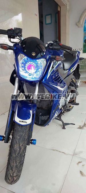 Moto Yamaha FZ150i xanh duong dung si sieu nhon o Tra Vinh gia 53tr MSP #2239412