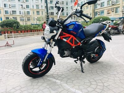 Ducati Monster 110 Màu Xanh Côn Tay 2021 Dáng MINI