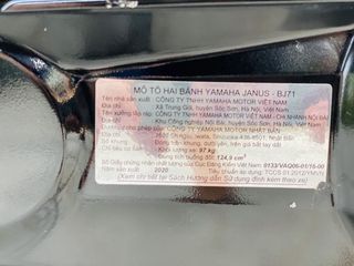 Yamaha JANUS 125 ĐEN SMARTKEY ĐKý Mới 2021 ZIN Tốt