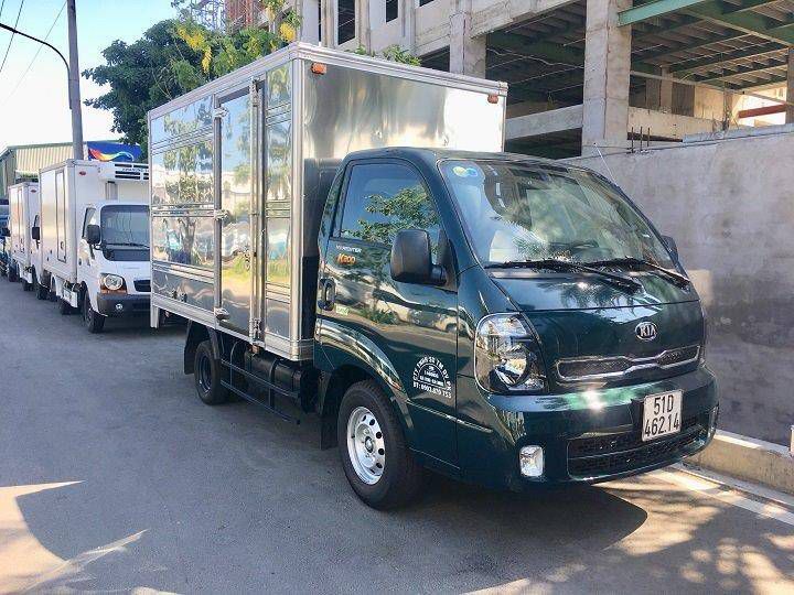 Xe tai kia 1.9 tan Thung 3.2m mau trang 2019 - Ho Tro Vay NH 80% - LH: 0938.903.187