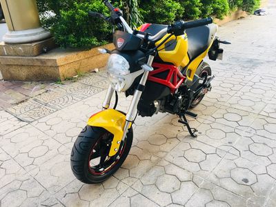 Ducati Monster 110 Màu Vàng Dáng Mini Rất Đẹp 2021
