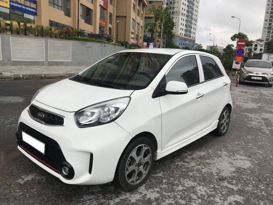 Xe Kia Morning SI 1.2AT 2016 mau trang