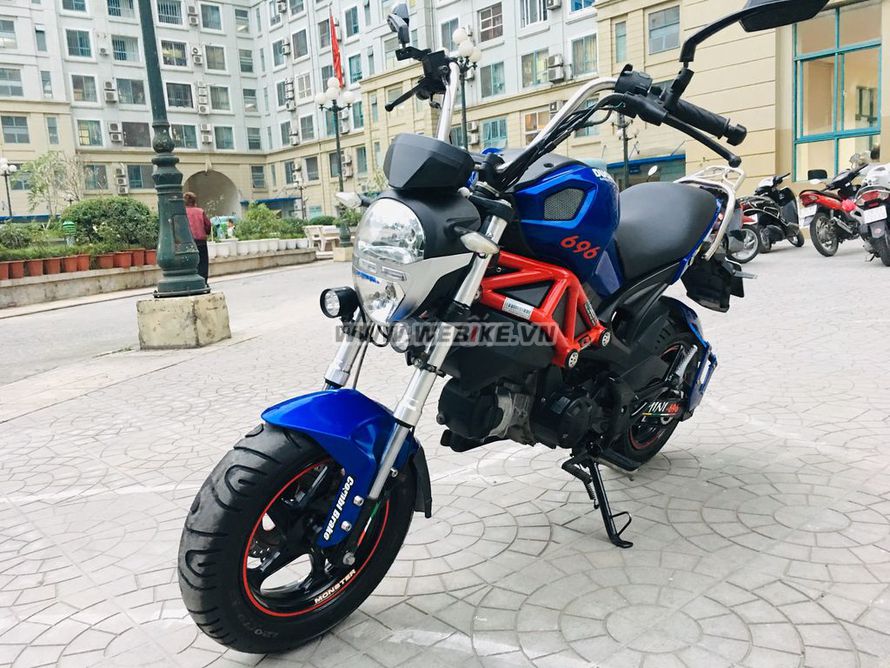 Ducati Monster 110 Mau Xanh Con Tay 2021 Dang MINI o Ha Noi gia 9.5tr MSP #2225697