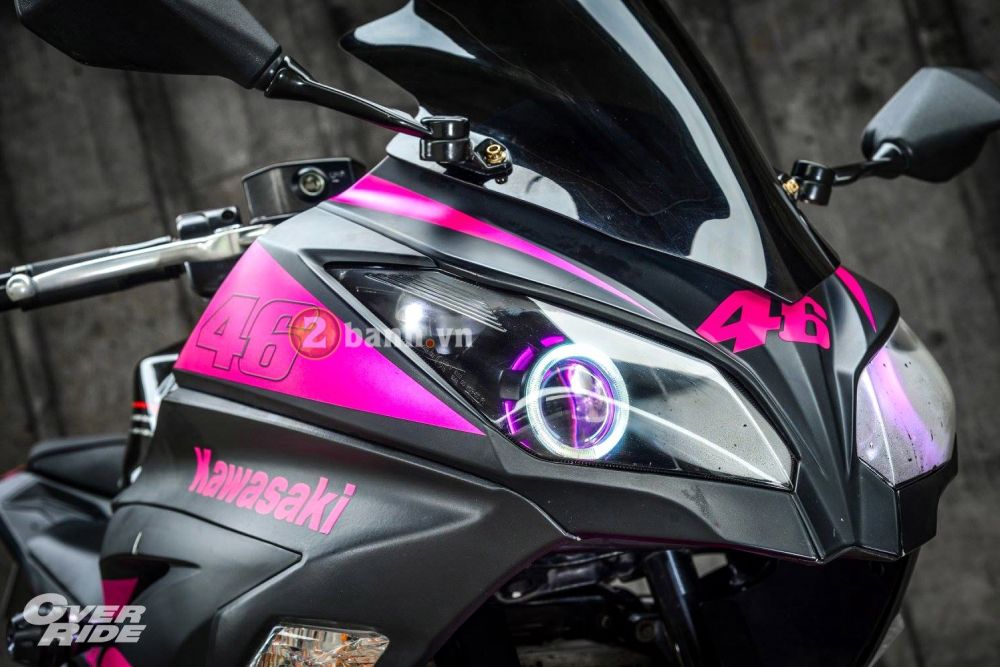 Kawasaki Ninja 300 sieu quyen ru voi phien ban Black Pink - 4