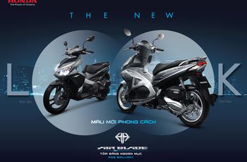 Honda Air Blade 2016 ra mat phien ban mau moi