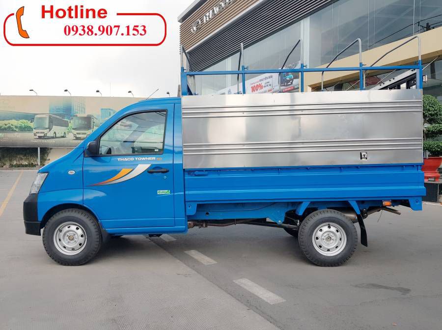 Ban Xe Tai Thaco Towner990, Tai Trong 990kg, Thung dai 2,45m, Lien He: 0938.907.153 KHANH
