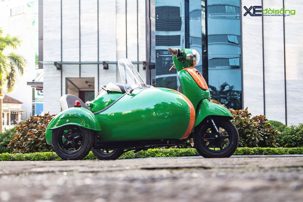 Ngắm xe ba bánh độ từ Honda Giorno Đài Loan độc nhất vô nhị tại Việt Nam ảnh 2